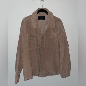 Corduroy brown button down